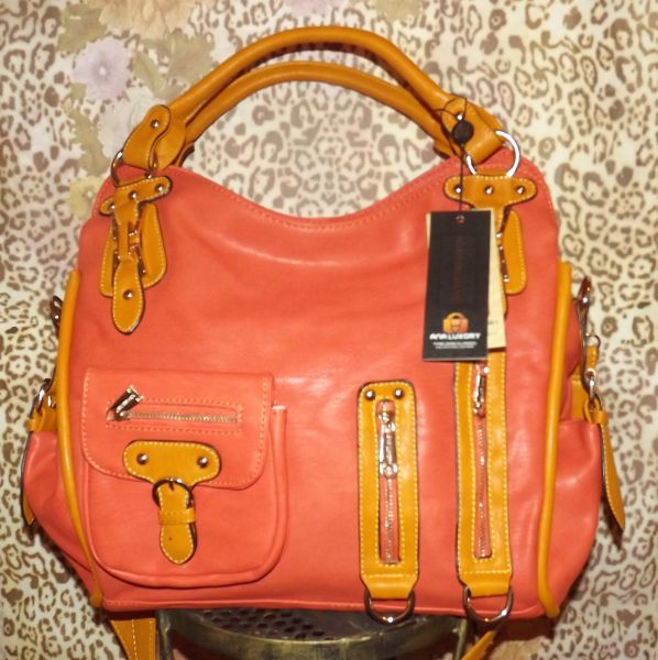 Bolsa Feminina Couro Sintético Ana Luxory