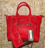 Bolsa Feminina Couro Sintético Ana Luxory